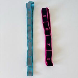 New! Colorful Resistance Bands, Gymnastics stretching bands 2pcs